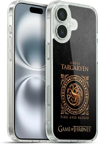 Vista 19 de Producto oficial de HBO Game of Thrones metálico Sigils Soft Gel Case para iPhone de Apple 7 Plus/8 PLUS, Lannister
