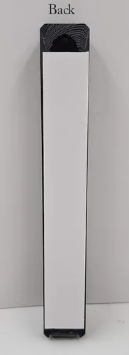 Vista 4 de TALISMAN4U Funda impermeable judía MEZUZAH con desplazamiento 3D de metal pintado diseño clásico Israel Judaica puerta Mezuza de plástico 5 pulgadas
