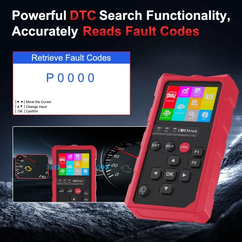 Vista 6 de Escáner Inalámbrico obd2 de Diagnóstico, Escáner Bluetooth OBD2 para Android e iPhone, Lector de Códigos del Motor con Datos en Vivo, Preparación