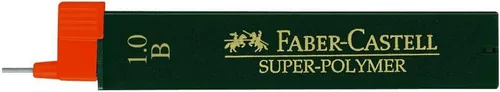 Vista 3 de Faber-Castell Varios superpolímeros Fineline Lead 0.7mmNegro, H, para arte, manualidades, dibujo, bocetos, hogar, escuela, universidad, coloración