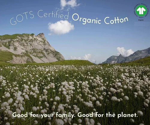 Vista 4 de Sábanas 100% algodón orgánico para cama de tamaño individual, sábanas refrescantes suaves de 400 hilos de fácil ajuste, bolsillos de 18 a 20
