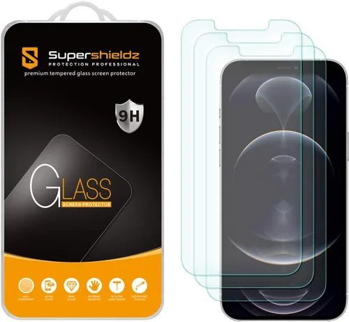 Vista 12 de Supershieldz Protector de pantalla de vidrio templado diseñado para iPhone Air (6.5 pulgadas), antiarañazos, sin burbujas