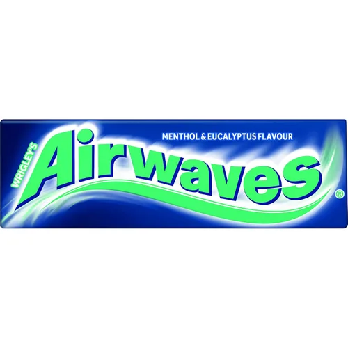 Vista 8 de Chicle sin azúcar Airwaves mentol y eucalipto, 10 tabletas, paquetes de 30