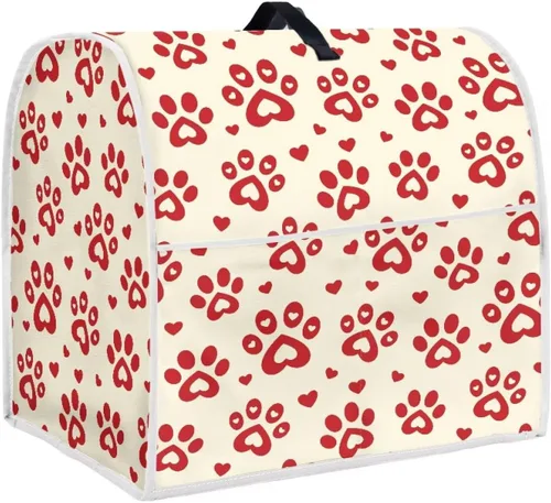 Vista 14 de Talayituse Beach Turtle Starfish Print Stand Mixer Cover for 4.5-5 Quarts Kitchen Aid, Washable Mixer Dust Cover with Handle and Pocket Kitchen