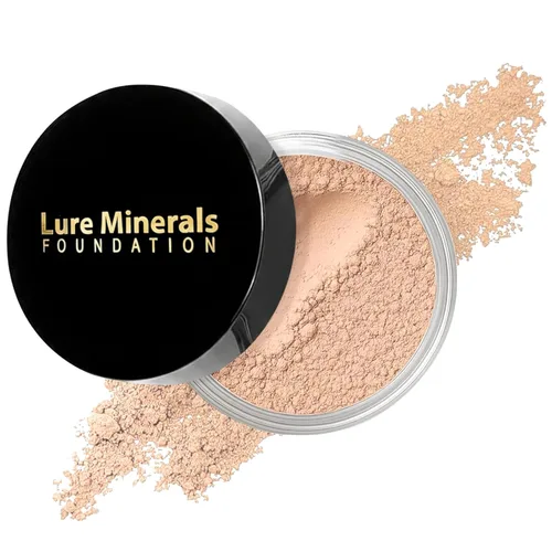 Vista 14 de Base de maquillaje en polvo minerales puros jarro colador de 0.28 onzas, elegir color, libre de ingredientes perjudiciales