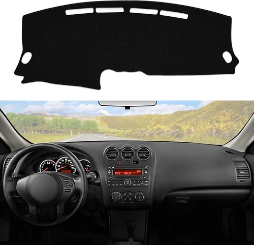 Vista 17 de Alfombrilla para salpicadero compatible con Chevy Tahoe Suburban Denali Avalanche 07-14, GMC Yukon/XL, Chevy Silverado 07-13, GMC Sierra sin altavoz