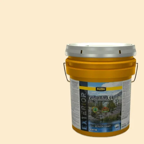 Vista 212 de Rodda Paint CASCADIA XL Pintura e imprimación satinada exterior en uno, cuarto de galón, otoño niño