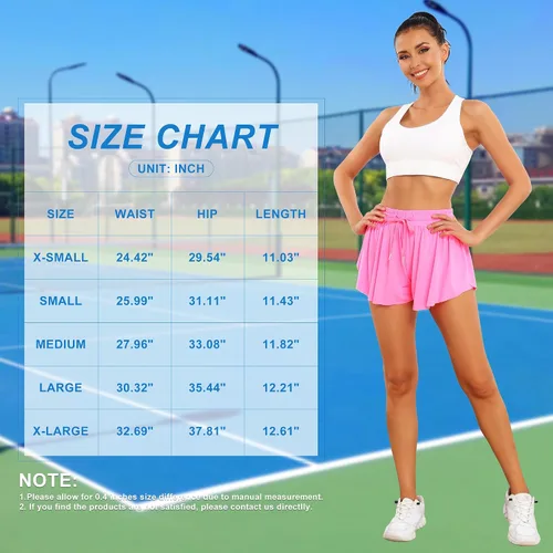 Vista 5 de TYCTOS Pantalones cortos atléticos fluidos 2 en 1 para mujer, pantalones cortos deportivos de gimnasio para mujer, paquete de pantalones cortos