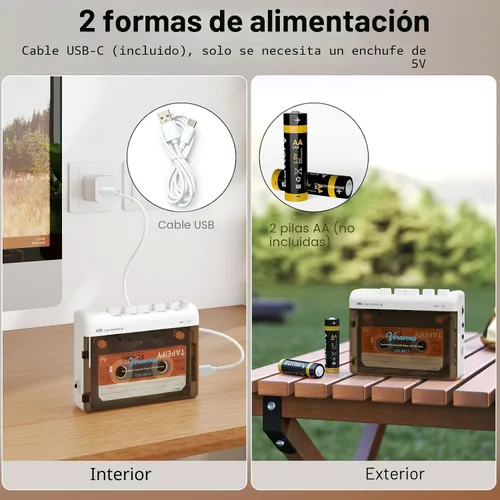 Vista 6 de Grabadora portátil con Bluetooth