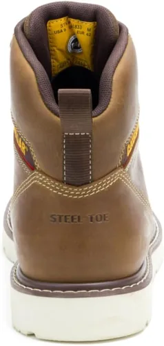 Vista 3 de CAT Botas impermeables de cuña con puntera de acero para hombre Reclaimer