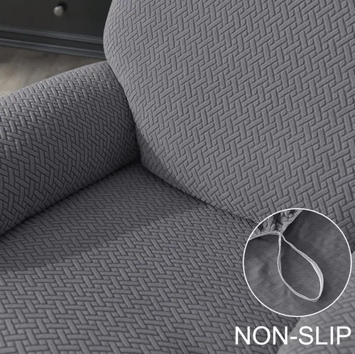 Vista 6 de IMYOGI Fundas de sofá de alta elasticidad para sofá reclinable, funda elástica para sofá individual, 1 pieza, protector de muebles, funda de tela