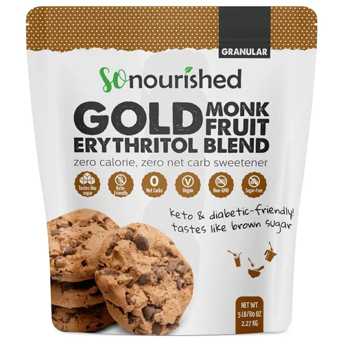 Vista 9 de So Nourished GOLD - Sustitución de azúcar morena alternativa 1:1, 16 onzas