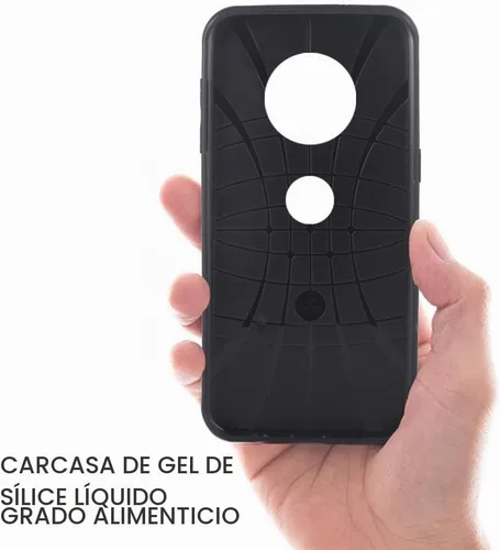 Vista 4 de Funda de teléfono para Motorola Moto E5 Plus Slim Soft Rubber Case Mujeres Negro