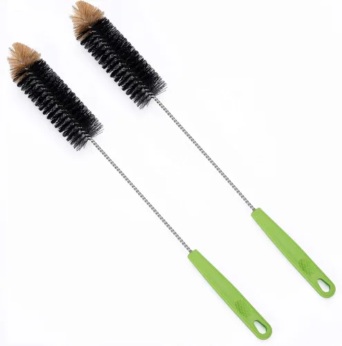 Vista 10 de Haomaomao Cepillo para botellas, cepillos de limpieza de botellas de agua Juego de brochas de 7 piezas
