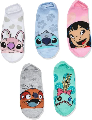 Vista 2 de Disney Calcetines invisibles Lilo & Stitch para mujer (5 unidades)