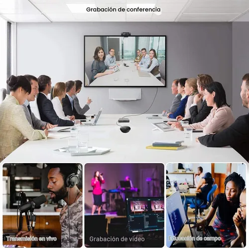 Vista 4 de Tarjeta de captura de video 4K, tarjeta de captura HDMI a USB 1080P para transmisión, grabación, juegos, compatible con Nintendo Switch, PS5, Xbox