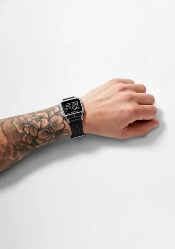 Vista 9 de NIXON Heat A1320 - Reloj digital para hombres y mujeres 3281ft resistente al agua para entrenamiento y correr relojes deportivos ultra finos