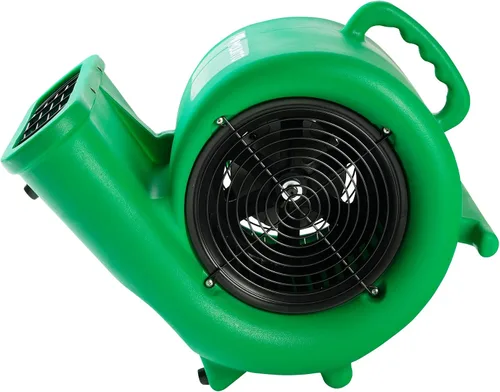 Vista 7 de Mounto Ventilador de secado de suelo Air Mover de 1/3hp de 2000 cfm, motor de aire de 3 velocidades con salida GFCI doble, cable de alimentación