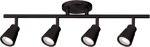 Vista 6 de WAC Lighting, Solo 4 luces LED Energy Star fijo riel 3000K en níquel cepillado cepillado níquel