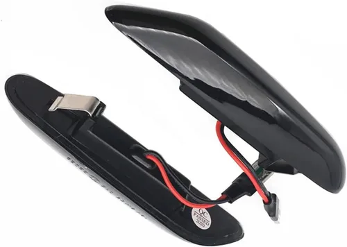 Vista 3 de Luz de marcador lateral ámbar dinámico LED intermitente secuencial de señal de giro Asamblea reemplazo para BMW E82 E87 E90 E91 E92 E93 E60 E46 E83