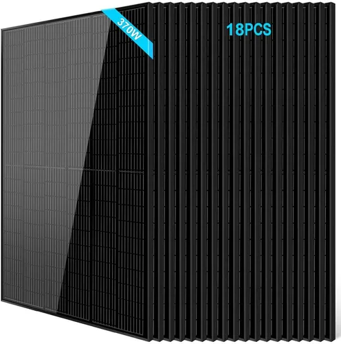 Vista 12 de SUNGOLDPOWER 8 piezas de paneles solares monocristalinos de 370 W, celda solar de grado A, impermeable IP68, panel solar de alta eficiencia