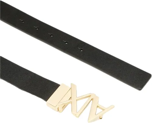 Vista 2 de Emporio Armani mens Gold Buckle Reversible Hinge Belt
