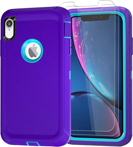 Vista 34 de Funda para iPhone 14 Pro Max de 6.7 pulgadas con clip para cinturón con 2 protectores de pantalla, 2 protectores de lente de cámara, cubierta