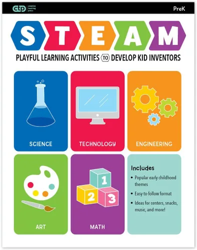Vista 4 de Creative Teaching Press STEAM Design Challenges Libro de recursos, 1er grado (Ciencia, Tecnología, Ingeniería, Arte, Matemáticas) (8208)