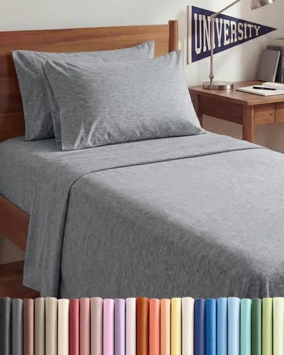 Vista 188 de Juego de sábanas Twin de 4 piezas - Cómodo, transpirable y refrescante - Juego de ropa de cama de lujo de hotel ultrasuave con bolsillos profundos