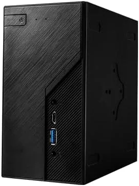 Vista 2 de ASRock Intel Socket LGA1200 Intel H470 Negro Mini/Booksize Sistema Barebone Modelo DESKMINI H470W