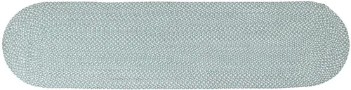 Vista 26 de Super Area Rugs - Alfombra trenzada de algodón de tres colores para granja, estilo búfalo a cuadros, negro, blanco, gris, 2 x 3 pies, rectangular
