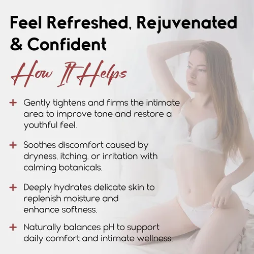 Vista 2 de Pharmlitalia Gel Tensor Vaginal para Hidratación Íntima y Rejuvenecimiento - Soporte de Tensado Natural para la Salud Vaginal - Gel de Cuidado