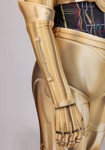 Vista 8 de Disfraz de Mujer C3PO de Star Wars Multicolor