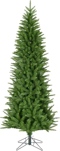Vista 10 de Fraser Hill Farm - Árbol de Navidad delgado con doble LED de 7.5 pies LED dual multicolor y blanco cálido