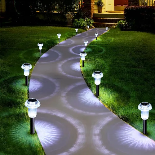 Vista 13 de Priddop Luces solares de Navidad impermeables para exteriores, paquete de Varios