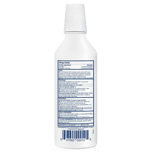 Vista 7 de CloSYS Enjuague bucal para llagas bucales limpia y cura las llagas orales y las aftas en la boca sin alcohol, enjuague bucal con peróxido