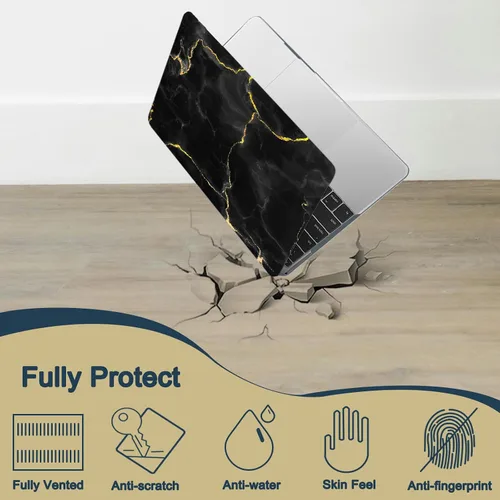 Vista 114 de Funda compatible con MacBook Air de 11 pulgadas 2015-2010 A1465 A1370, diseño impreso de plástico para laptop, carcasa protectora Air de 11.6