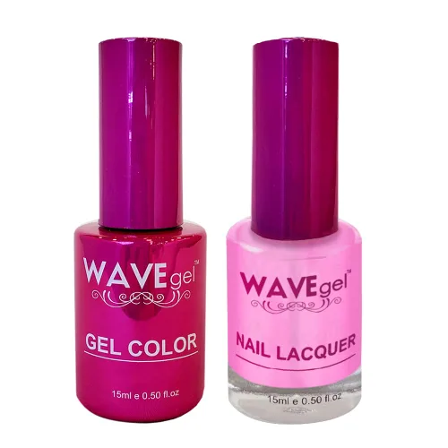 Vista 83 de WAVEGEL - Juego dúo de gel y esmalte de uñas a juego - Colección Princess - #001 Super Black I 0.5 onzas #001 Super Negro