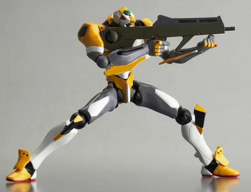 Vista 5 de Revoltech: EVA-00 Miniature - Nueva versión de la película por Kaiyodo