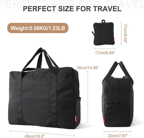 Vista 2 de Bolsa de viaje 2, K1-Negro, Bolsa de viaje