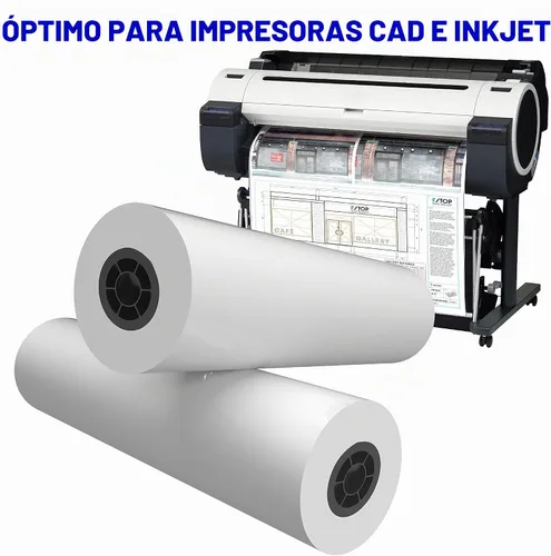 Vista 7 de Rollos de papel CAD de gran formato Alliance Bond (9 kilogramos 2 rollos, 91 cm x 91 m núcleo de 5 cm)