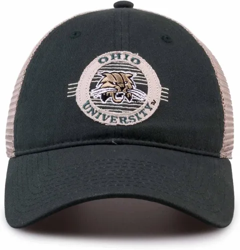 Vista 68 de The Game NCAA Snapback - Parche de malla - Comodidad clásica - Tamaño ajustable - Deja que todos sepan a qué equipo apoyas School seal patch with