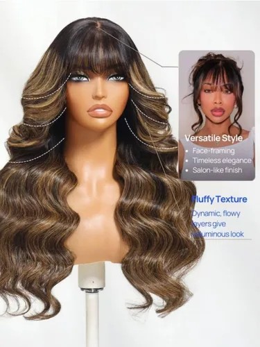 Vista 108 de Beauty Forever Bye Bye Knots - Peluca de cabello humano ondulado sin pegamento, predepilada, 7x5, encaje frontal, cabello humano suelto Peluca