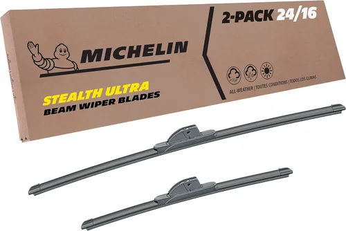 Vista 19 de Michelin 19-1515SUBA Stealth Ultra Twin Pack Escobilla Limpiaparabrisas de 15 pulgadas Se Adapta a Modelos Selectos de Jeep, Ford, Dodge, Toyota