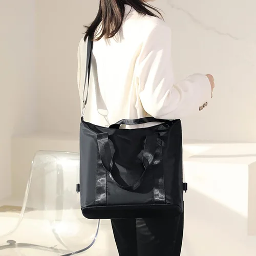 Vista 5 de GOQUFOY Bolsos cruzados de nailon para mujer, bolso de hombro impermeable, bolso de mensajero, bolso de mano para mujer
