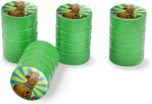Vista 11 de GRAPHICS & MORE Scooby-Doo - Tapones de válvula de aluminio para llantas de neumático