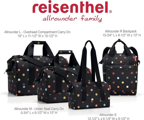 Vista 5 de reisenthel allrounder L Versátil bolsa de doctor para viajes, trabajo y ocio - Con práctica función de clip de carro