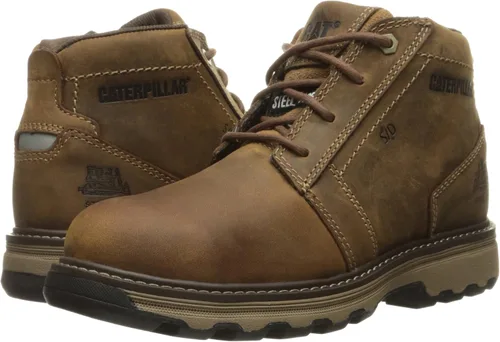 Vista 7 de CAT Parker Steel Toe - Zapatos industriales y de construcción para hombre