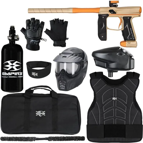 Vista 15 de Action Village Empire Axe 2.0 Protector Level 3 Kit de pistola de paintball