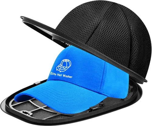 Vista 12 de Eiito Lavadora de sombreros para lavadora, paquete de 2 limpiadores de sombreros para gorras de béisbol, moldeador de sombreros para lavavajillas
